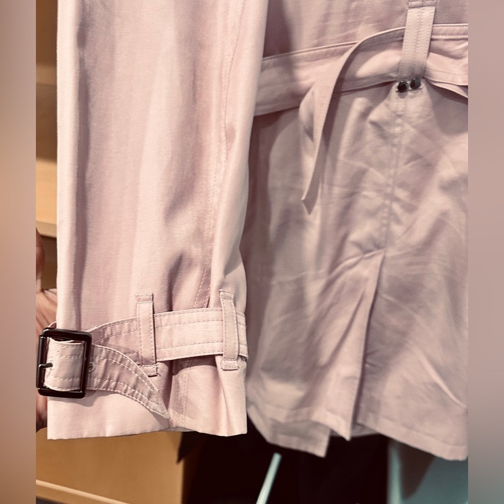 SOLD Michael Kors Pale Pink Hooded Coat XL - Picture 4 of 5